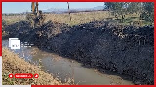 Lushnjë, nis puna për zhbllokimin e kanaleve të kullimit nga mbeturinat