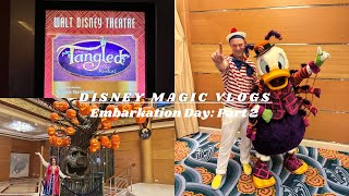 Stepping aboard the Disney Magic | Embarkation Day Part 2 | Lighthouse Point Cruises