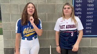 Alden's Sylvia White and East Aurora's Alyssa Kingston on making All-WNY