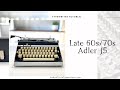 Adler J5 Typing Demo