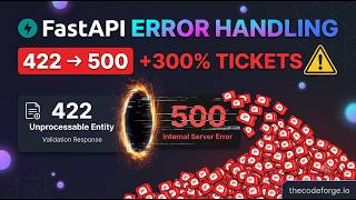 A Missing Handler Turned Every 422 Into a 500 — FastAPI Error Handling