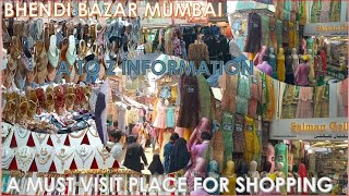 Bhendi Bazar Mumbai|Shopping at Bhendi Bazar Mumbai|Streets Of Bhendi Bazar|Nakhuda Mohalla Market