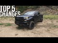 5 Mods I Would Change On My 2021 Silverado Custom Trail Boss