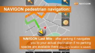 NAVIGON Pedestrian Navigation