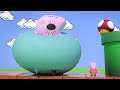 Daddy pig big tummy gets bigger and bigger! NOT FOR KIDS!🐷🐽