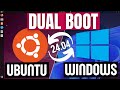 How to Dual Boot Ubuntu 24.04 LTS and Windows 10 / 11