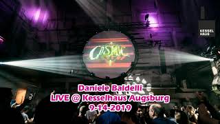 Daniele Baldelli LIVE @ Kesselhaus Augsburg - 9-15-2018 - From Cosmic to Cosmic Music DJ-Mix