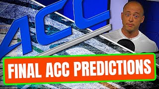 Josh Pate's ACC Predictions + Conference Title Pick (Late Kick Cut)