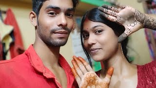 শ্বশুরমশাই এর বিয়ে মেহেন্দি তো করতেই হয়😅 #bangla_vlog