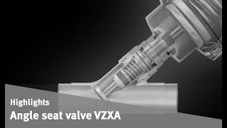 Angle seat valve VZXA