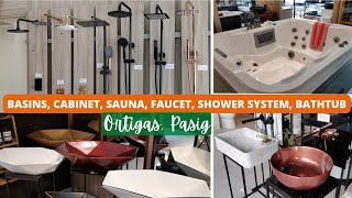 Elegante at Stylish na Bathroom Basin, Faucet, Bathtub, Shower System sa Homestore!