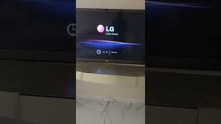 LG TV Startup and Shutdown