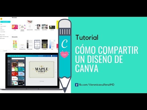 Cómo Compartir Un Diseño De Canva - YouTube