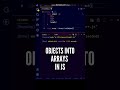 😍😍 Convert JS Objects into JS Arrays with just one line of code! #shorts #javascript #programming