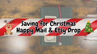 Saving for Christmas | Happy Mail | New Etsy Items | Savings Challenges | Cash Stuffing