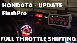 HONDATA FlashPro Update 2.5.9.0 - No Lift Shift, Air Fuel Gauge, On Demand Launch Controller