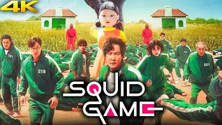 Squid Game Full Movie || Lee Jung-jae, Wi Ha-joon, Lee Byung-hun || Review and Facts