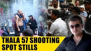 Ajith Kumar's Thala 57 Leaked Shooting Stills | Latest Tamil Movies Updates | Kollywood
