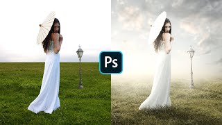 How to Edit White Fog Effects - Photoshop Manipulation Tutorial