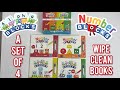 Unboxing My first Numberblocks & Alphablocks . A Wipe-Clean books 📚