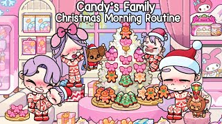 Candy’s Family Christmas Morning Routine at the My melody House 🎀🏠Avatar World | Pazu