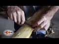 How to deal with knots on an osage bow stave - self bow building