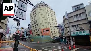 Cluster of earthquakes shake Taiwan after deadly quake earlier this month