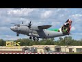 (4K) Alenia C-27J Spartan from Italian Air Force CSX62219 departure RAF Fairford RIAT 2023 AirShow