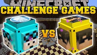 Minecraft: DANTDM VS SKYDOESMINECRAFT CHALLENGE GAMES - Lucky Block Mod - Modded Mini-Game