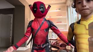 Deadpool & woolverine show you their dancing moves