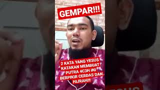 GEMPAR!!! BARU MENDENGAR PERKATAAN YESUS, PEMUDA INI LANGSUNG TERSADAR!