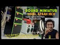 sound system miniatur 5 inch kreatifitas mantap