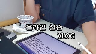 [간호학과 vlog] 온라인 실습 ㅣ  컨퍼런스 준비 ㅣ 방학 일상 ㅣ홈카페 ㅣ이사하기