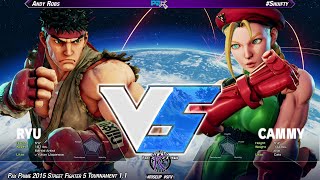 #PAX2015 #SFV 1.1 FR - Andy Robs (RYU) vs #Shuifty (KEN)