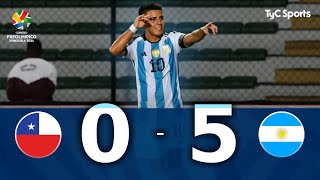 Chile 0-5 Argentina | Preolímpico Sudamericano Sub-23 Venezuela 2024