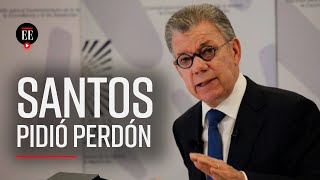 Juan Manuel Santos sobre falsos positivos: \