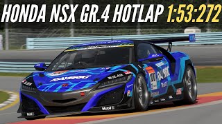 Gran Turismo 7: Daily Race Watkins Glen | Honda NSX Gr. 4 Hotlap [4K]