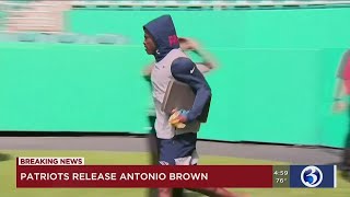 : New England Patriots release player Antonio Brown