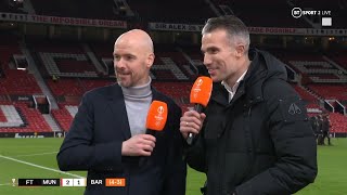 "Biggest Win I've Had As Man Utd Manager!" Erik Ten Hag Buoyed By European Victory Over Barcelona