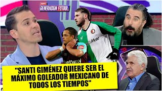 SANTI GIMÉNEZ en camino a superar CHICHARITO en goles ¿Por qué no rebasar Hugo Sánchez? | Generación