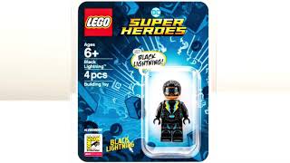 LEGO DC Superheroes SDCC Black Lightning Figure!