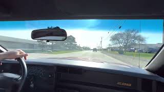 2,300-Mile 1991 Chevrolet Camaro Z28 1LE 5-Speed Driving POV