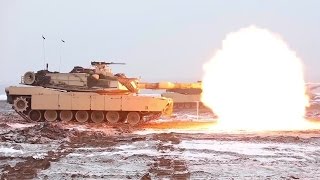 US Army Tank Gunnery – Live Fire In Poland