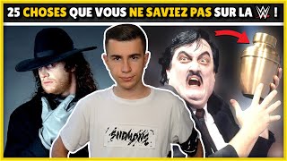 25 choses que vous ne saviez pas sur la WWE !