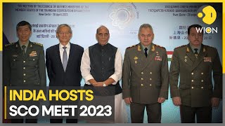 SCO Summit 2023: Rajnath Singh chairs SCO Defence Ministers meeting in New Delhi | WION
