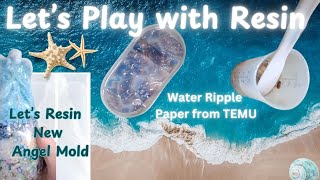 Epoxy Resin Fillers? Using Sand, Shells, Epson Salt, Rock & More  🎨 NEW Let's Resin Angel Mould