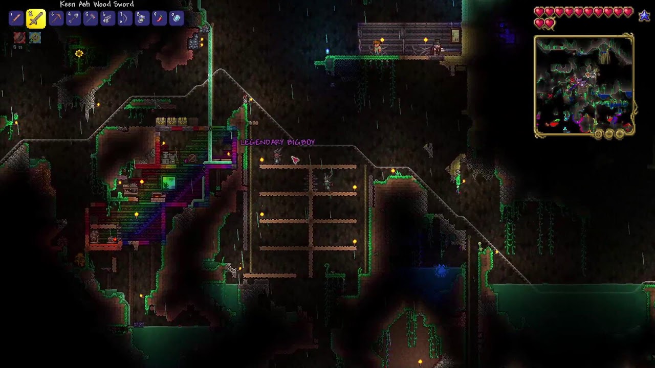 Terraria Legendary Mode - YouTube