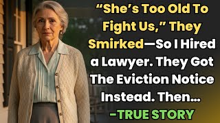 HER TRUE STORY FROM NEW JERSEY 👵💔 “She’s Too Old to Fight,” They Laughed—Until Justice Hit Back.