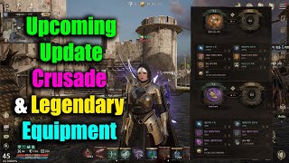 Night Crows Upcoming Update Crusade \u0026 Legendary Equipment