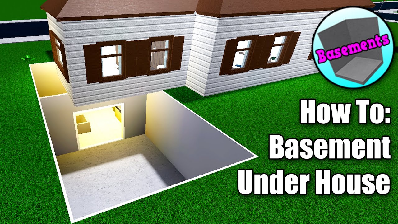 How To Build A Basement In Bloxburg